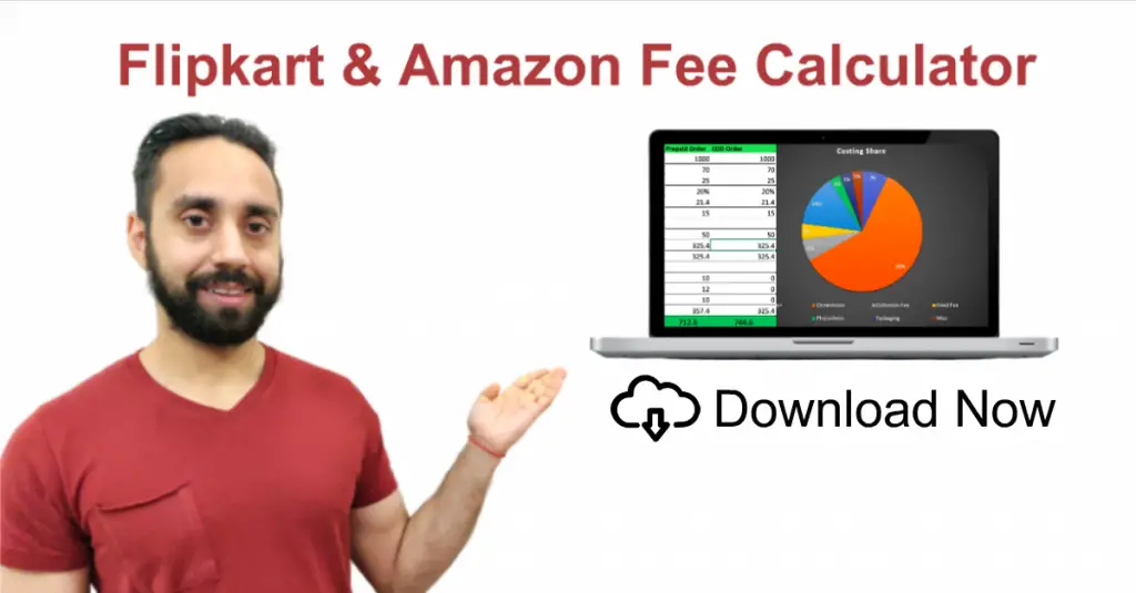 Flipkart and Amazon Fee Calculator