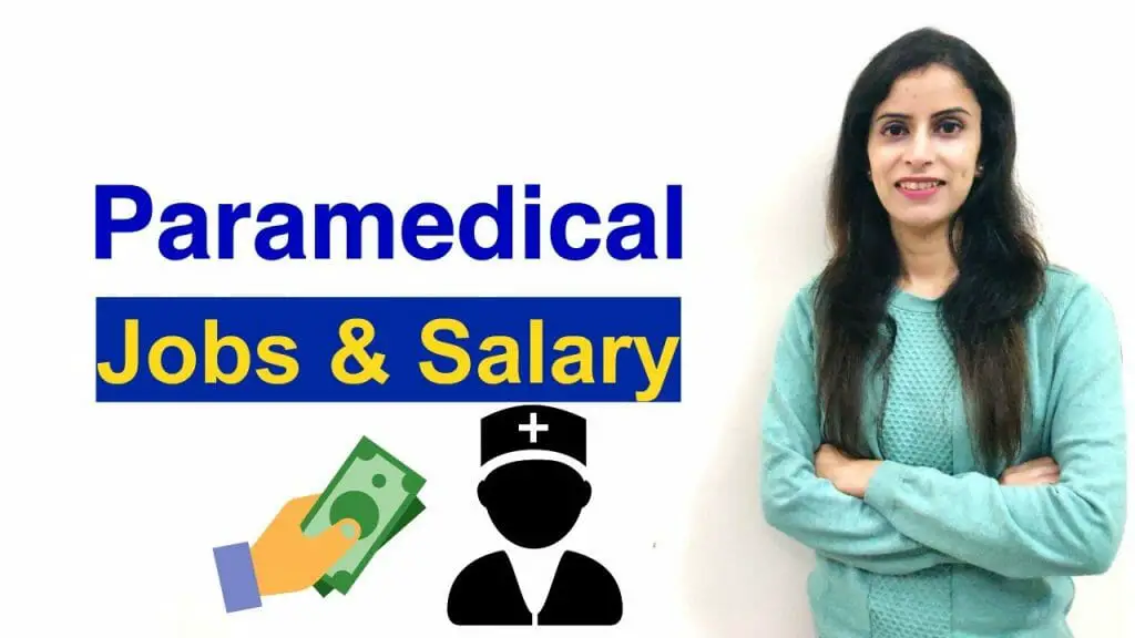 Paramedical jobs and salary