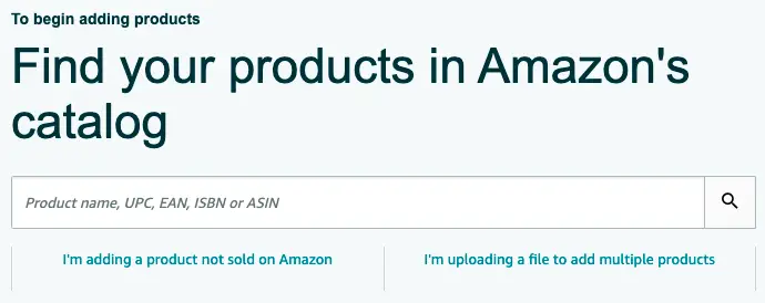 Amazon Listing