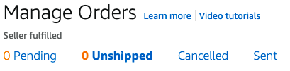 Amazon order status