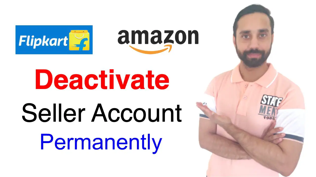 How to delete flipkart seller account permanently