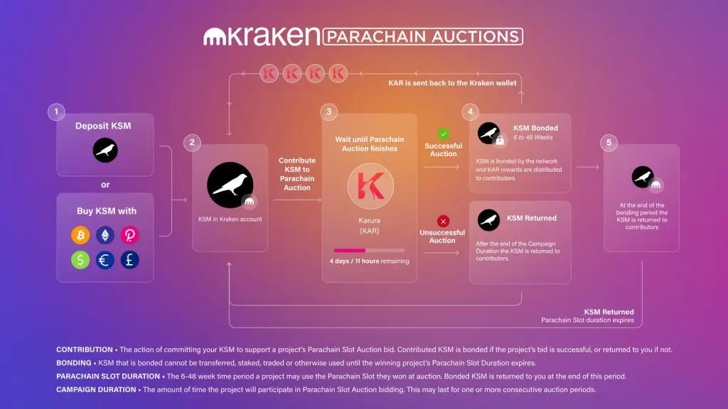 kraken parachain auction