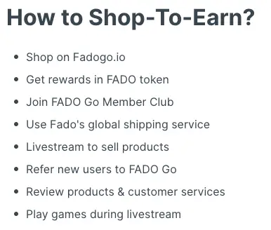 How to shop and earn