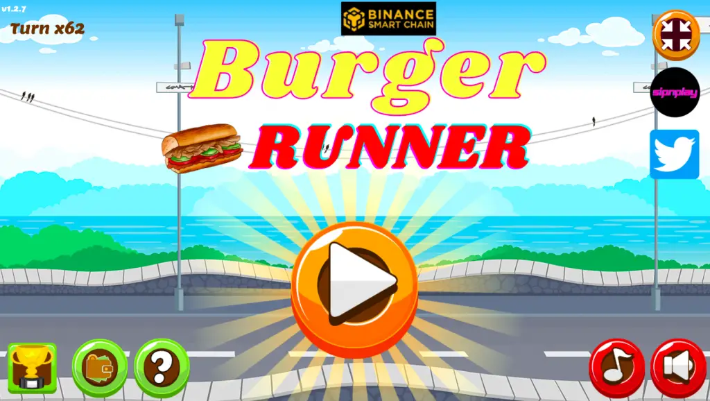 burger runner sipnplay